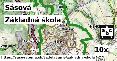 Základná škola, Sásová