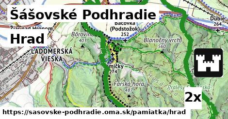 Hrad, Šášovské Podhradie