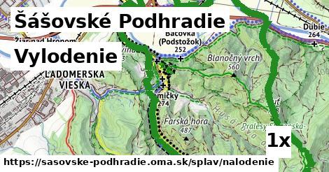 Vylodenie, Šášovské Podhradie