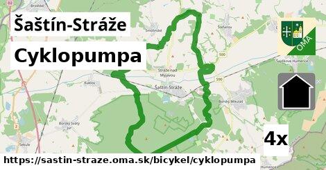 Cyklopumpa, Šaštín-Stráže