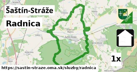 Radnica, Šaštín-Stráže