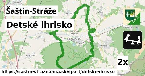 Detské ihrisko, Šaštín-Stráže