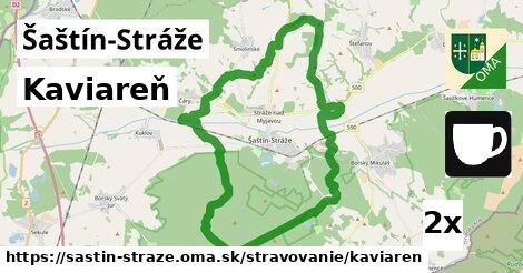 Kaviareň, Šaštín-Stráže