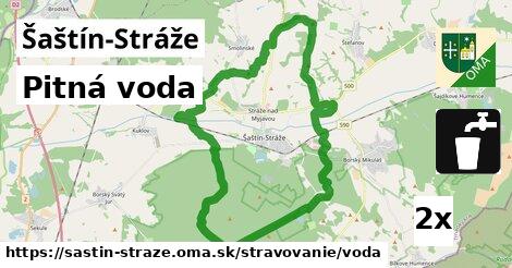 Pitná voda, Šaštín-Stráže