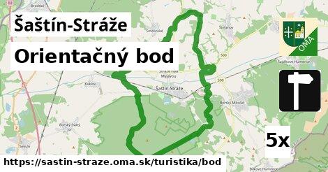 Orientačný bod, Šaštín-Stráže