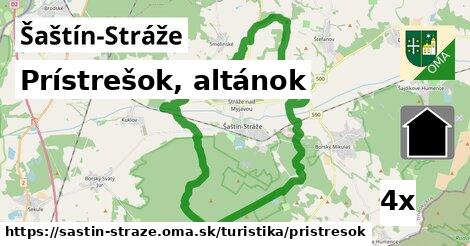 Prístrešok, altánok, Šaštín-Stráže