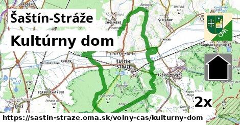 Kultúrny dom, Šaštín-Stráže