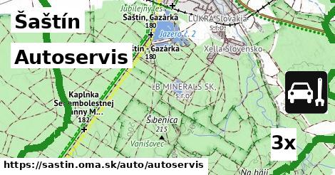 Autoservis, Šaštín