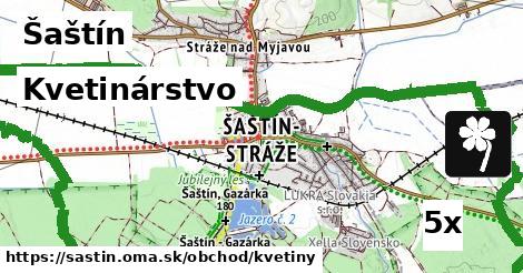 Kvetinárstvo, Šaštín