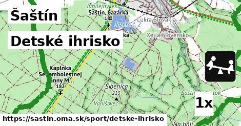 Detské ihrisko, Šaštín