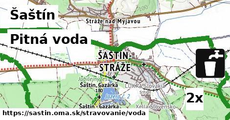 Pitná voda, Šaštín