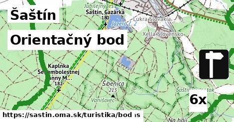 Orientačný bod, Šaštín