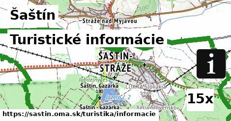 Turistické informácie, Šaštín