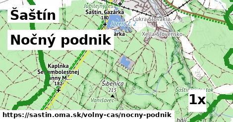 Nočný podnik, Šaštín