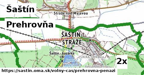 Prehrovňa, Šaštín