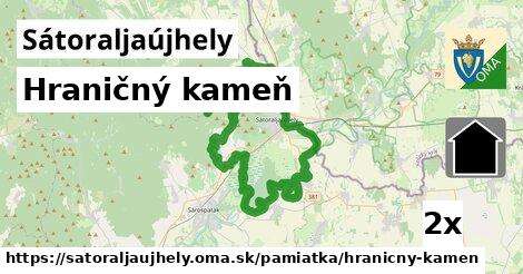 Hraničný kameň, Sátoraljaújhely