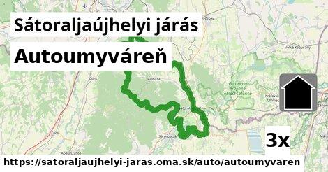 Autoumyváreň, Sátoraljaújhelyi járás