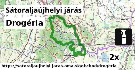 Drogéria, Sátoraljaújhelyi járás