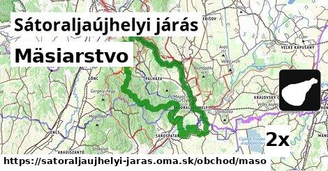 Mäsiarstvo, Sátoraljaújhelyi járás