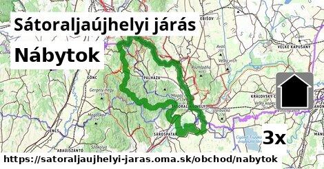 Nábytok, Sátoraljaújhelyi járás