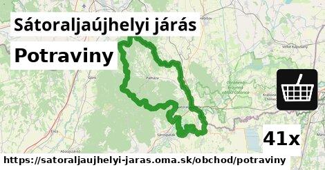 Potraviny, Sátoraljaújhelyi járás