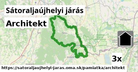 Architekt, Sátoraljaújhelyi járás