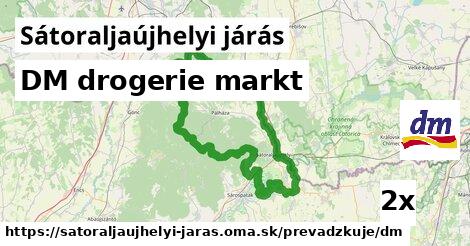 DM drogerie markt, Sátoraljaújhelyi járás