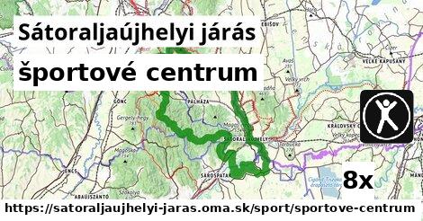 športové centrum, Sátoraljaújhelyi járás