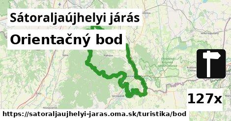 Orientačný bod, Sátoraljaújhelyi járás