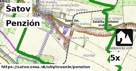 Penzión, Šatov