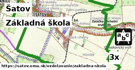 Základná škola, Šatov