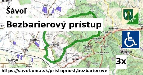 Bezbarierový prístup, Šávoľ