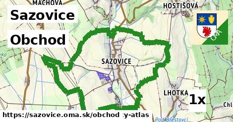 obchod v Sazovice