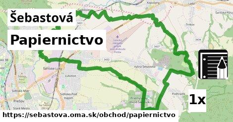 Papiernictvo, Šebastová