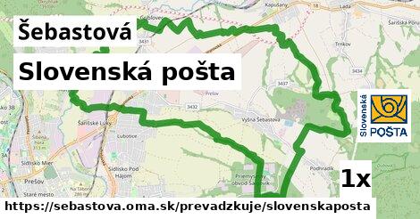 Slovenská pošta, Šebastová