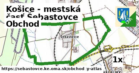 obchod v Košice - mestská časť Šebastovce