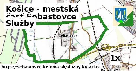 služby v Košice - mestská časť Šebastovce