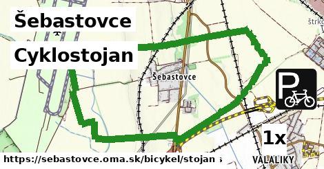 cyklostojan v Šebastovce