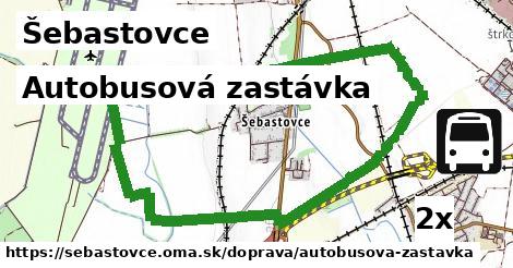 Autobusová zastávka, Šebastovce