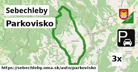 Parkovisko, Sebechleby