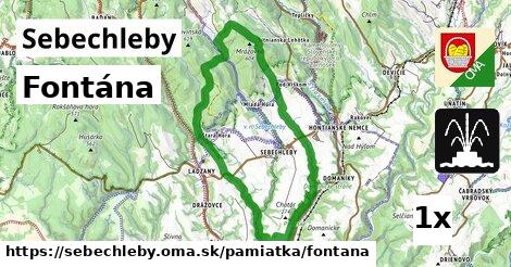 fontána v Sebechleby