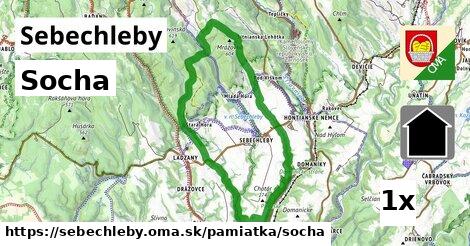 socha v Sebechleby