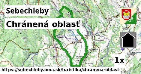 chránená oblasť v Sebechleby