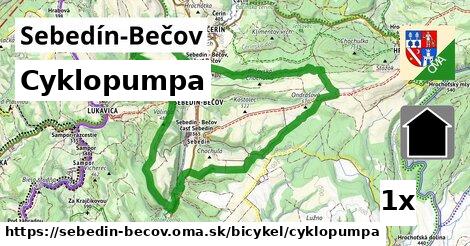 cyklopumpa v Sebedín-Bečov