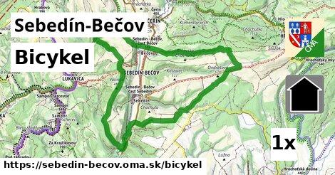 bicykel v Sebedín-Bečov