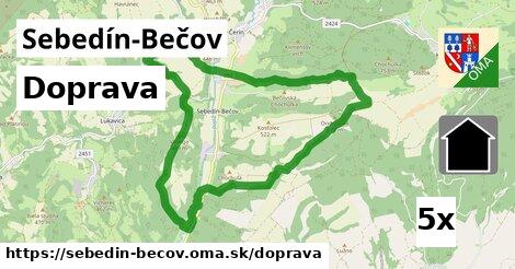 doprava v Sebedín-Bečov