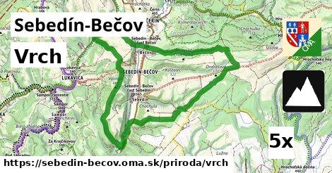 Vrch, Sebedín-Bečov