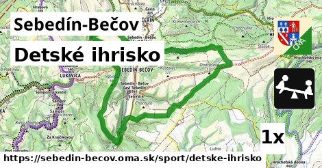 Detské ihrisko, Sebedín-Bečov