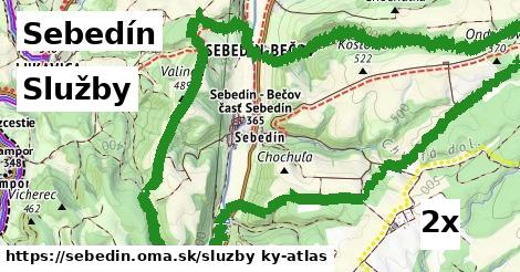 služby v Sebedín