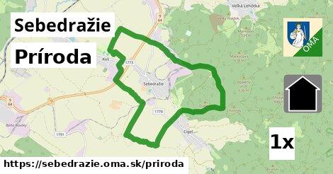 príroda v Sebedražie